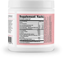 TransformHQ Energy & Focus Powder label close-up highlights clean ingredients