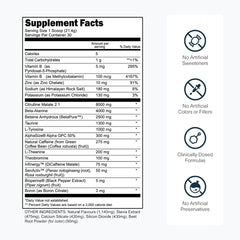Beta-alanine and taurine blend in Bulk Black supports training endurance