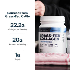 Transparent Labs collagen peptides powder chocolate smoothie appearance emphasizes convenient, tasty supplementation.