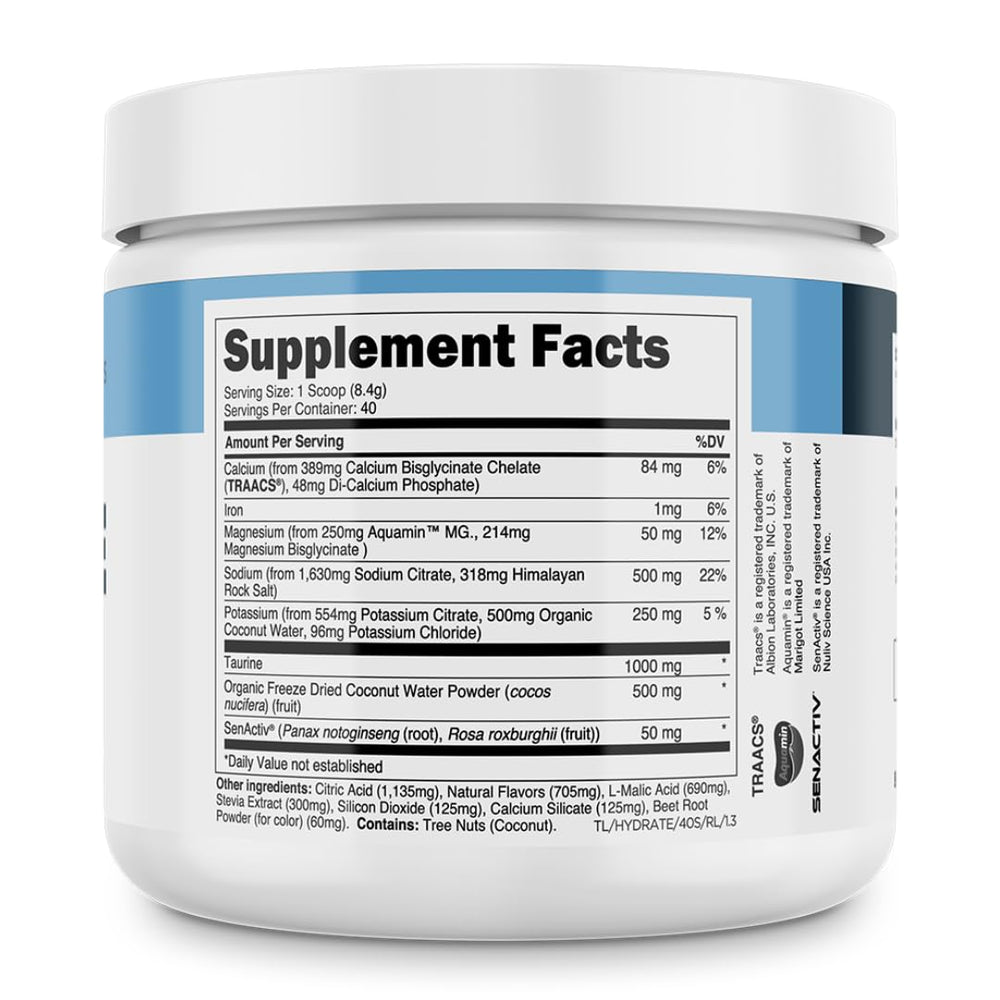 Hydrate post-workout use to replenish minerals after training.