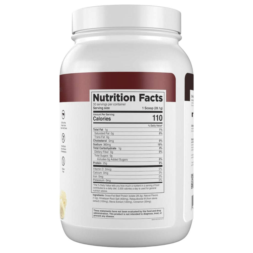 Transparent Labs Vanilla Protein Shaker — easy mixes with water or milk alternatives