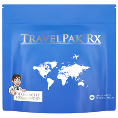 TravelPakRx travel-ready box keeps essentials together for trips