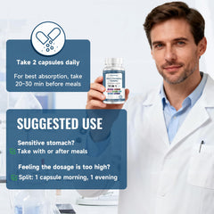 Trawecual product tested for quality in GMP facilities.