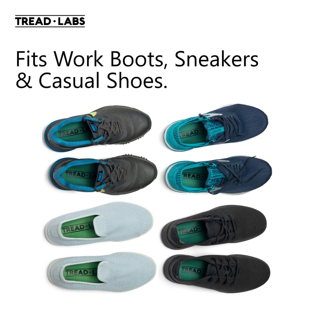 Tread Labs Ramble sneaker-comfort highlights natural flex with stable arch alignment.