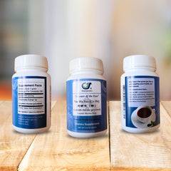 Close-up shows granules for easy dosing with consistent potency.