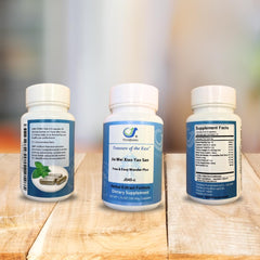 Treasure of the East Wanderer Plus ingredients close-up highlighting herbal blend.