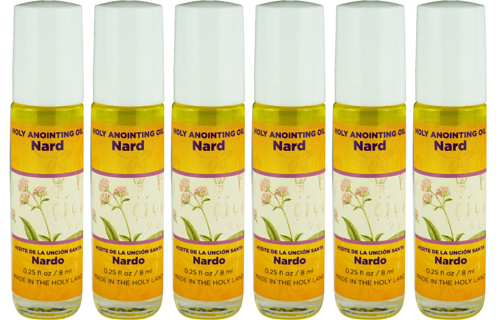 Tree of Life Nard oil roll-on bottle from Jerusalem for prayer use.
