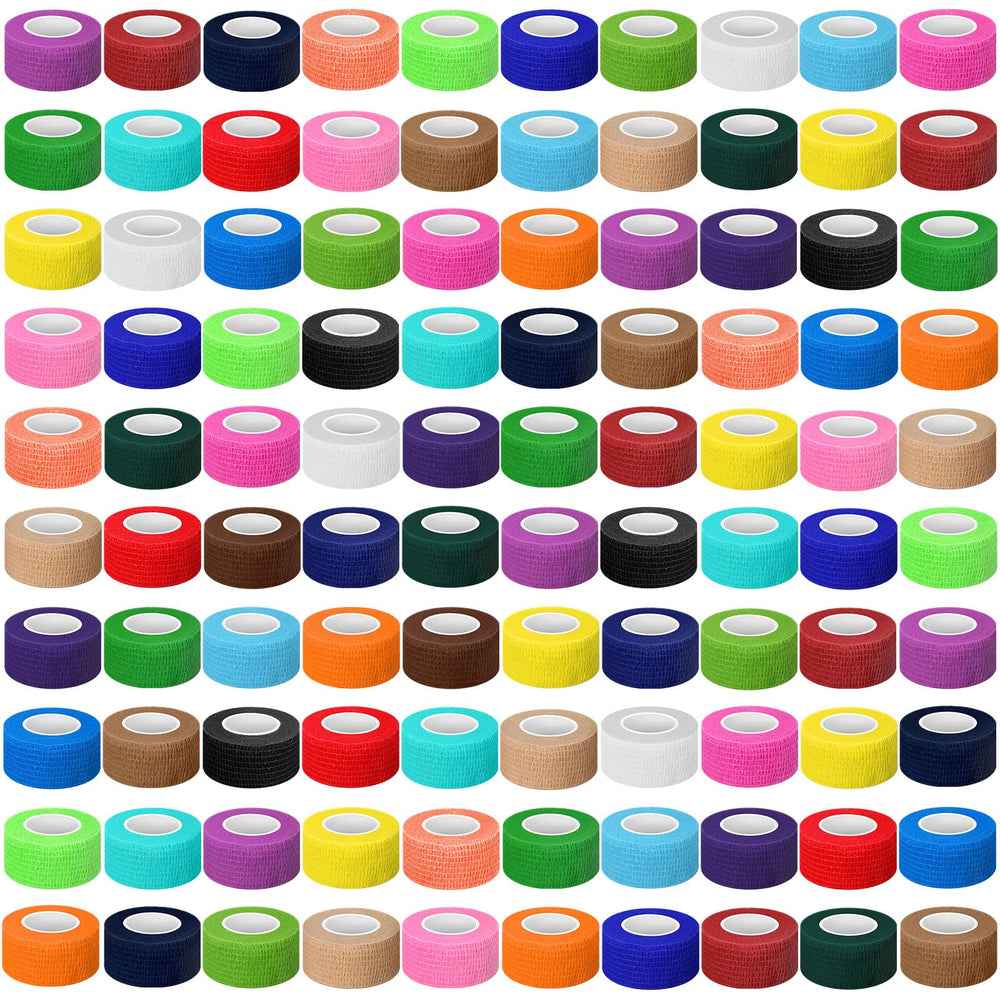 Treela 96-pack bandage wrap colorful assortment for versatile everyday use.