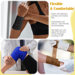 Treela easy-tear edge shows hassle-free removal without skin discomfort.