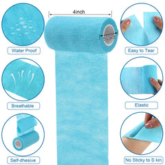 Treela cohesive bandage tape 4x5 yard ready for wrists and ankles.