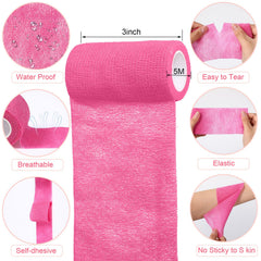 Treela elastic breathable bandage wrap shown on a wrist during activity