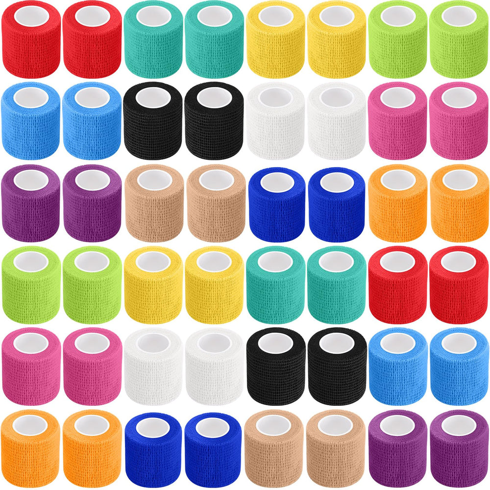 Treela self-adherent wrap around a wrist for snug joint support.