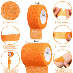 Treela self adherent wrap 2 inch by 5 yard roll for versatile coverage.