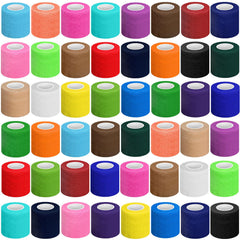 Treela self adhesive wrap bandage applied to the wrist for gentle support during activity