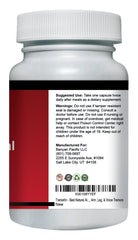 Close-up of Tremortin capsules highlighting the herbal blend