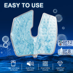 Trewf ice machine 68-inch hose enables comfortable movement during recovery