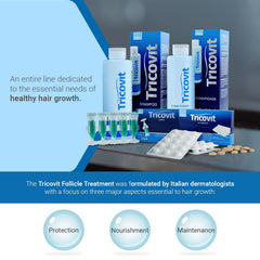 Tricovit Pro safflower and rosemary extracts support skin health.