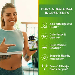 TRIO NUTRITION ACV capsules side view highlighting flavorless formula
