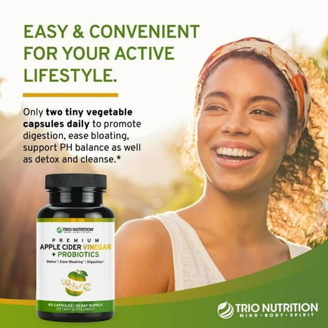TRIO NUTRITION keto-friendly, flavorless capsules for daily use