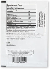 TRIORAL unflavored formula shown without additives for everyday hydration.