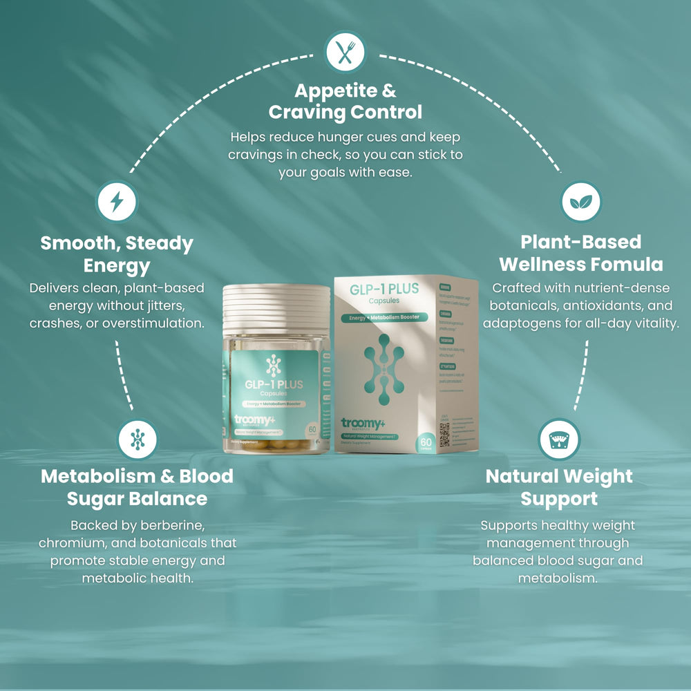 Plant-based formula visual highlighting natural ingredients for daily wellness.