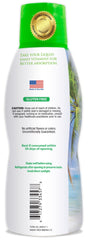 Tropical Oasis label closeup showing natural ingredient list