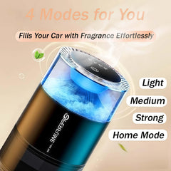 TRROCC auto-sensor activation diffuser inside car for hands-free use