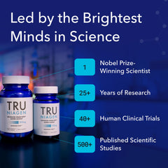 TRU NIAGEN Beauty NAD+ Vitamin E and grape seed extract for resilience.