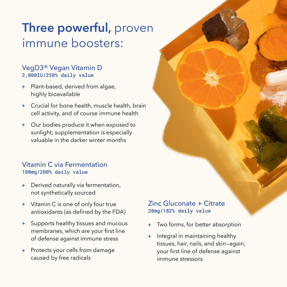 TRU NIAGEN Immune capsules close-up highlighting capsule texture for daily use