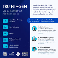TRU NIAGEN prebiotic fiber powder close-up emphasizes gut health support.