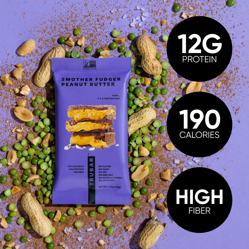 TRUBAR bars in backpack – convenient snack during a busy day.
