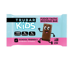 TRUBAR Kids Protein Bars, individually wrapped for lunchbox convenience.