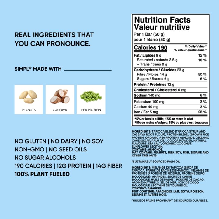 TRUBAR vegan protein bar whipped key lime – tangy citrus bite in a plant-based bar.