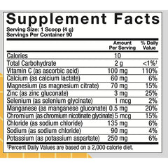 True Athlete Balanced Hydration Powder dissolving in water for quick mix