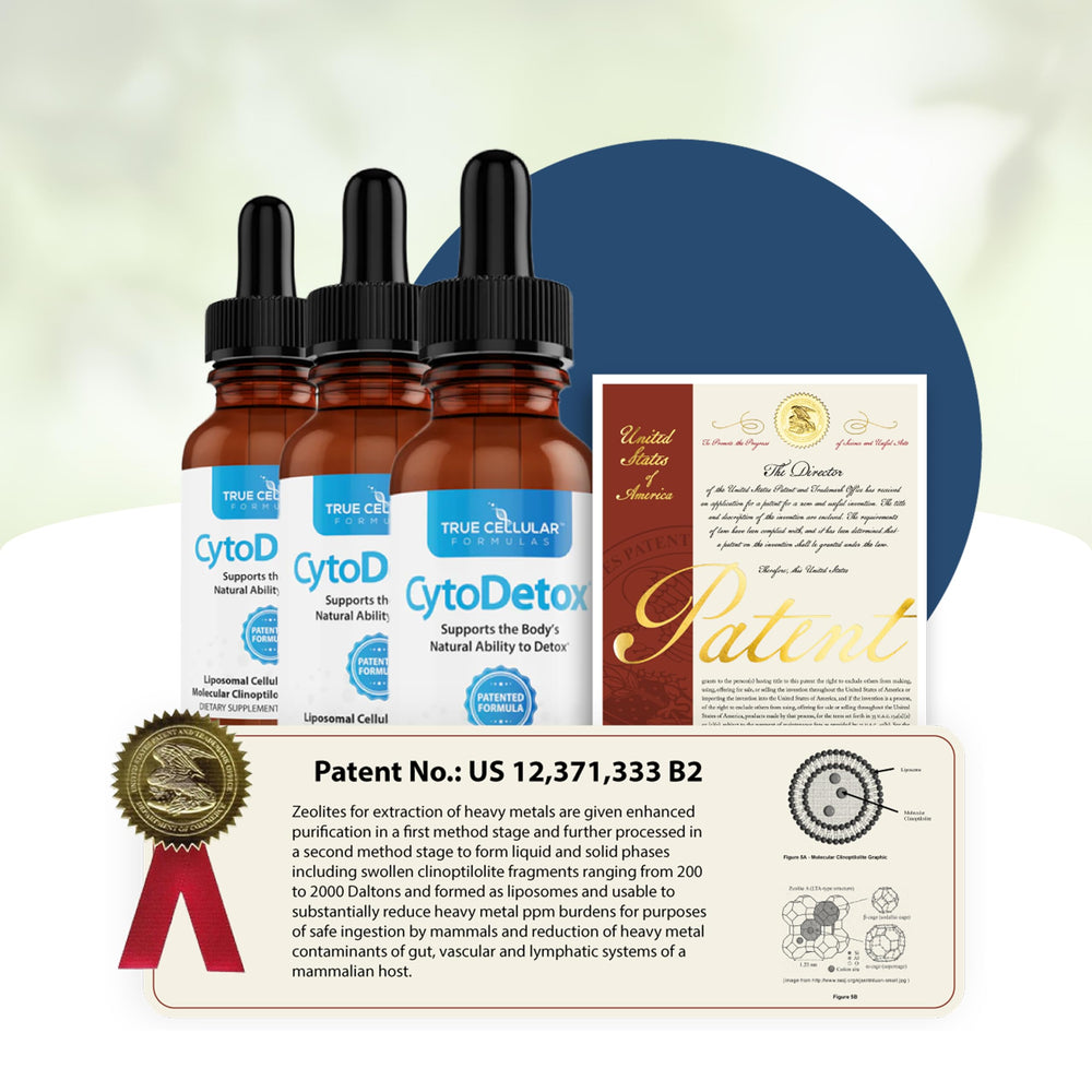 True Cellular Formulas Cytodetox fulvates detail highlights active components