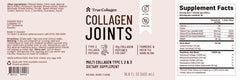 True Collagen Joints recyclable packaging communicates eco-friendly sourcing