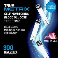 TRUE METRIX triple sense technology supports faster, more precise readings.