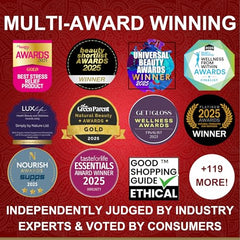 True Veda packaging underscores sustainable sourcing and clean extraction.