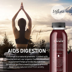 True Vine liquid cinnamon dropper ready for daily use and easy dosing.