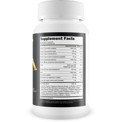True You Health Blood Flow Power capsules close-up highlighting daily circulation support.