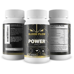 Packaging of Blood Flow Stallion Power Pro by True You Health