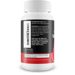 True You Health Blood Flow Vigor Fix Pro label detail emphasizing quality and USA manufacturing