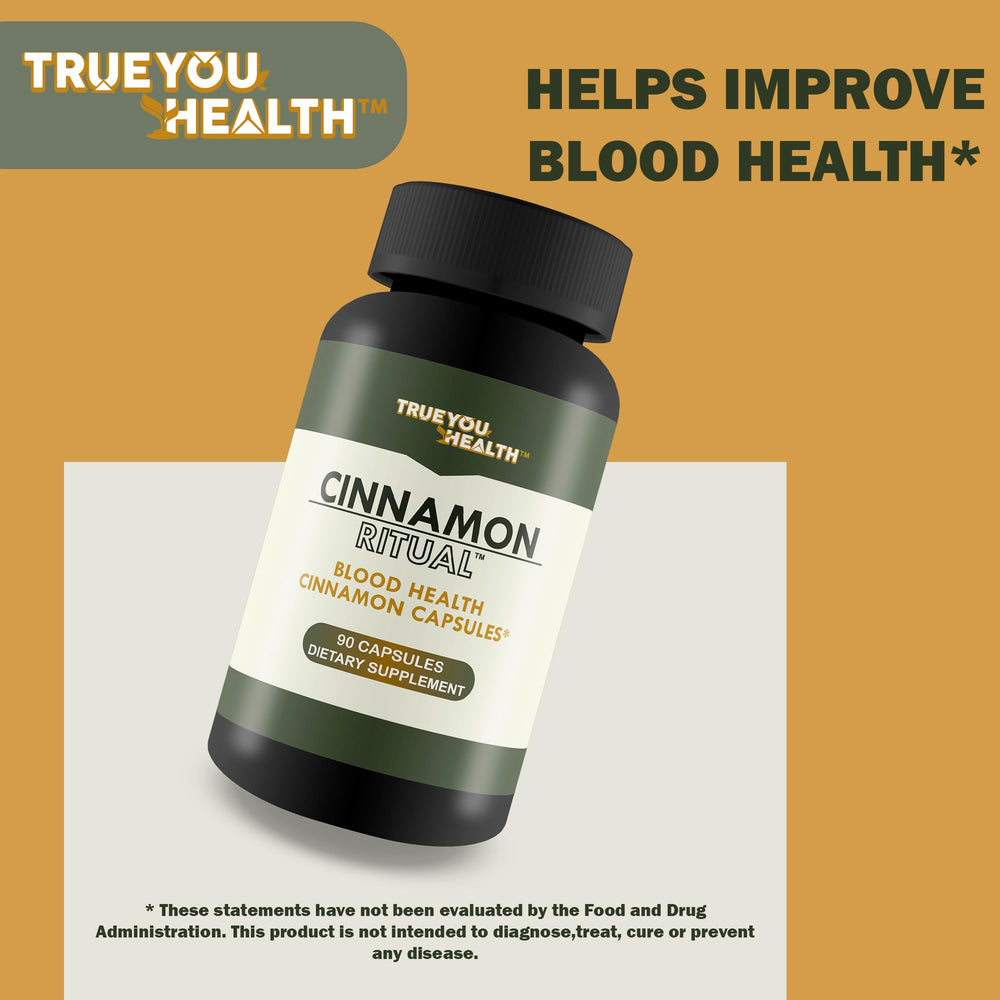 True You Health Cinnamon Ritual hero image illustrating vitality from natural ingredients