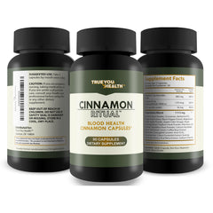 True You Health Cinnamon Ritual packaging emphasizing USA-made quality