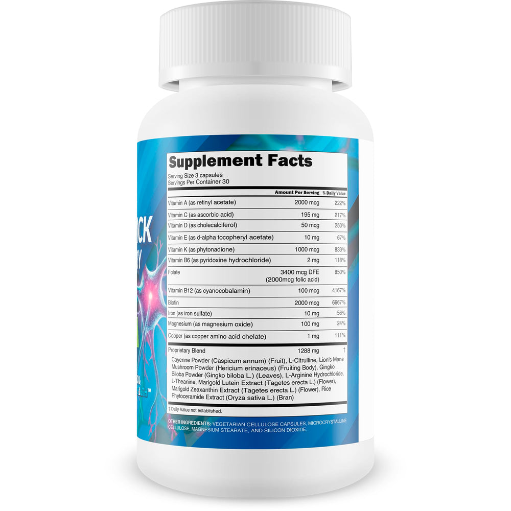 True You Health Honey Trick capsules close-up highlighting memory and focus.
