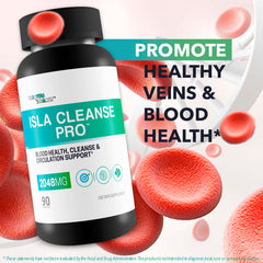 Two Isla Cleanse Pro bottles together in a wellness setup