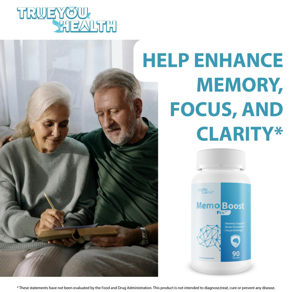 Memo Boost Pro formula offering nerve support and memory help.
