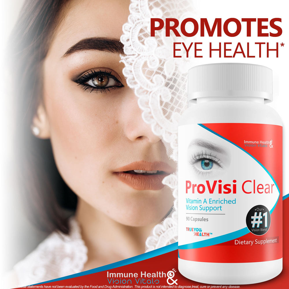 True You Health Pro VisiClear with antioxidant blend for eye-support routines.