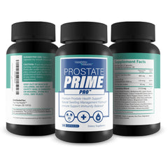 True You Health Prostate Prime Pro dosage guide on packaging