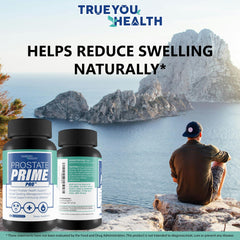 True You Health Prostate Prime Pro packaging box showing convenient daily use